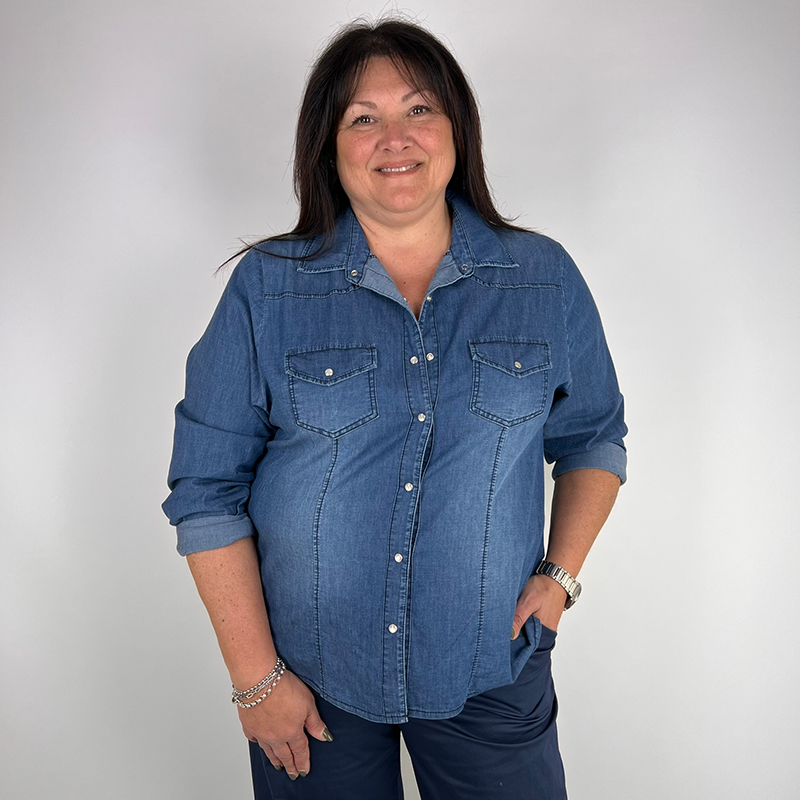 Camicia curvy in jeans Curvy Accessories